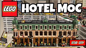 LEGO Boutique Hotel MOC – Unique Custom Creation