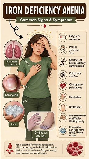Iron Deficiency Anemia: Warning Signs You Shouldn’t Ignore
