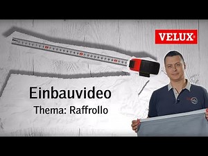 Einbau FHB Raffrollo | VELUX Sonnenschutz