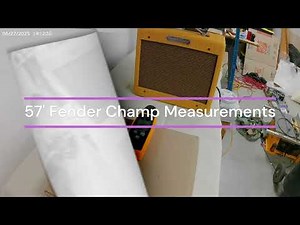 Hum and Noise Comparision between Fender 57 Champ and Carl's Custom Amps Classic Tweed Champ