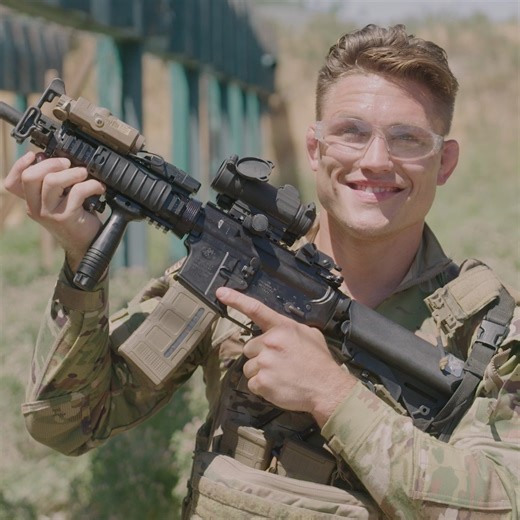 16K views · 461 reactions | They spent the day with the Air National Guard and got put to the test!  Security Forces Airmen put Dominick Cruz & Drew Dober though some live combat training. [ B2YB @AirNationalGuardRecruiting | Full video ➡️ bit.ly/3QDMDWK ] | UFC | Facebook