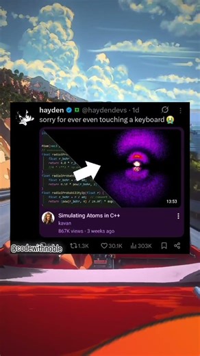 💔 Sory For Ever Even Touching A keyboard 😭" The CODE: Simulating Atoms In AND C++.The Math:💀😂😂😂😂💔💔💔