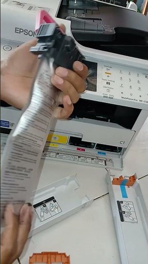 install ink Epson wf c5890