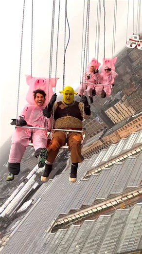 Remember when pigs could fly? 🐷 Missing our friends from @swamplesque this year! Come for a spin on the Starflyer in East Princes Street Gardens, here ‘til 04 Jan 💫 | Edinburgh's Christmas