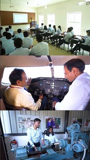 Explore the World-Class Campus of Sha-Shib Aerospace Engineering | DGCA Approved AME College