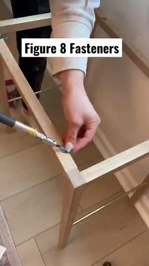 Figure 8 Fasteners - an easy way to attach table tops!