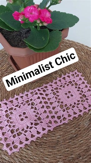 Handmade Table & Coffee Table Set #crochet