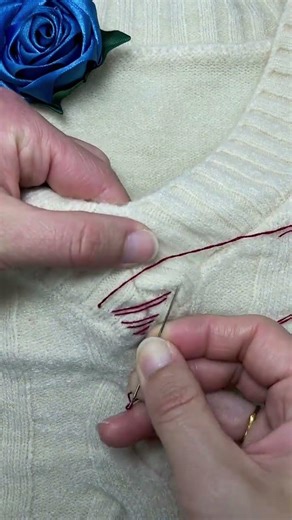 #Needlework #AlteringCollar #SeamlessInvisibleSewingTechnique