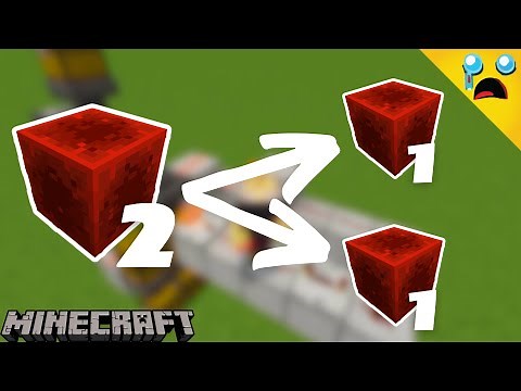ITEM SPLITTER in Minecraft | BALANCED 50/50 Split | Bedrock 1.21 Tutorial