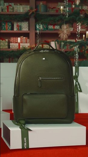 Amid the festivities and travels, the Montblanc Companion Backpack remains a timeless classic.