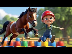 🐴 Giddy Up, Horsey! | Animal Song | Nursery Rhymes & Kids Songs