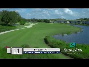 SPRING RUN 18 HOLE FLYOVERS SEQUENCED