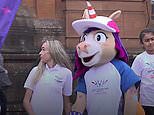 Unicorn called Finnie unveiled as mascot for 2026 Commonwealth Games in Glasgow