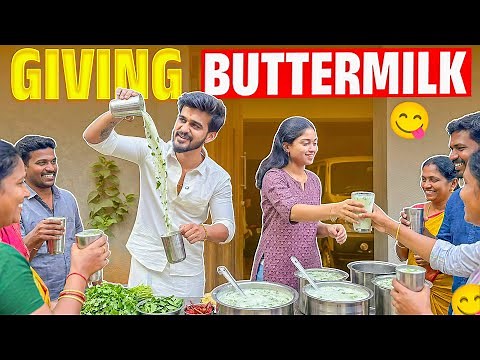 We gave majjige To People ❤️ | Samsameer_insta