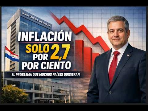 PARAGUAY TIENE UN “LINDO PROBLEMA”: LA INFLACIÓN ES DEMASIADO BAJA 📉💰