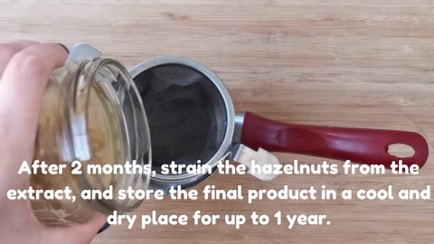 Hazelnut Extract Recipe (Only 2 Ingredients!)