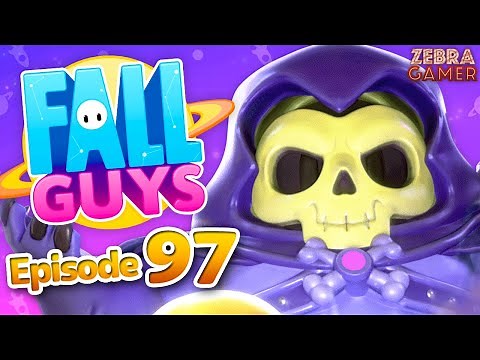 Skeletor Costume! Skeletor's Stash Bundle! Power of Beanskull! - Fall Guys Gameplay Part 97