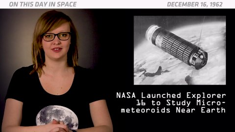 OTD in space - December 16: NASA launches Explorer 16 mission