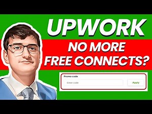 Upwork New Update: No More Free Connects for New Freelancers! Let's discuss | Upwork Promo Code