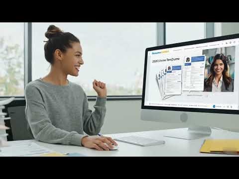 How to create a resume in 5 mins