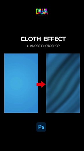 How to create cloth effect in Adobe Photoshop! Tips and Tricks Please like, Share and comments Follow for more. #designwave #graphicdesign #graphic #design #cloth #clotheffect #planetocloth #tips&tricks #adobe #adobeillustrator #photoshop #designtrend #texture #vectordesign #logo #newdesign | DANA Creative Agency