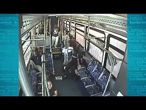 Video: Broward County bus crash