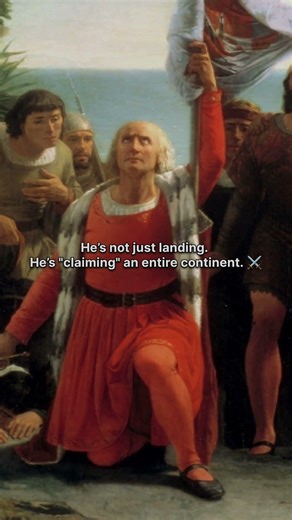 The Moment That Changed History: Columbus Lands in America 🌎🚢
