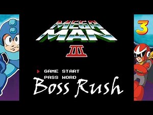 Mega Man 3 All Bosses
