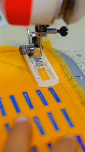 Jahitnesia on Instagram: "Buttonhole Sewing Process Using a Specialized Machine. This reel shows the complete buttonhole sewing process using a specialized machine designed for accuracy and speed. You’ll see how fabric is positioned, stitched, and finished with clean edges. Perfect for tailors, garment factories, and sewing enthusiasts who want professional-looking buttonholes with consistent results. #buttonholesewing #sewingmachine #tailoring"