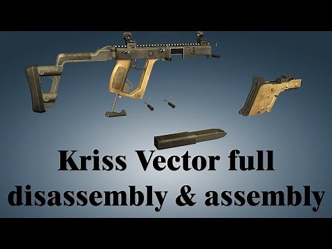Kriss Vector: full disassembly & assembly | World of Guns