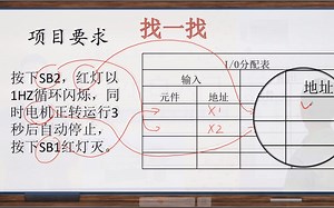 PLC高效SFC并行分支项目分析，寻找输入输出，绘制分配表