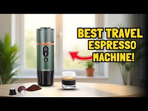 Portable Espresso Machine Review – Self-Heating Coffee Maker for Travel, Camping & Car Use