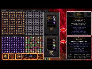 🎲 Crafted 300 Caster Items! 100 Amulets, Gloves & Rings | Diablo 2 Resurrected