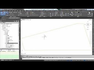 Civil 3D 基本機能紹介デモ 現況地形（サーフェス）の作成と解析 1. 座標値から現況地形を作成