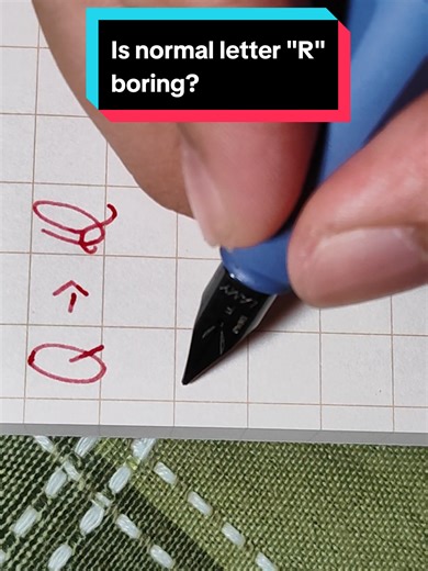 How I write Cursive Letter “R” ✍️ If you’re learning how to improve cursive handwriting, the letter “R” is about control and clean transitions. ✨📏 I start with a steady upward stroke and form a compact upper curve. Then I guide the leg down with intention, keeping it balanced so it doesn’t flare too far outward. Most messy “R’s” happen when the top loop is rushed or the lower leg becomes too exaggerated. ⚠️ Slow down the first stroke. Let the upper shape stay tight and controlled before shaping