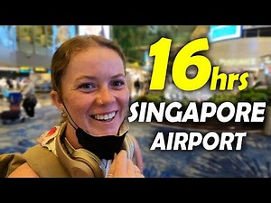 16 Hours In SINGAPORE'S CHANGI Airport! Long Travel Day