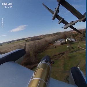 289K views · 1.7K reactions | Flite Test build two massive P-38 out of foam board and had an epic race!! | UNILAD Tech | Facebook