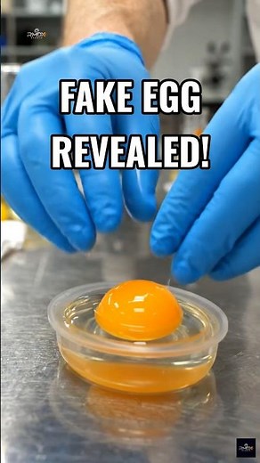 How Fake Artificial Eggs Are Made! 🥚⚠️ #Shorts #PublicAwareness