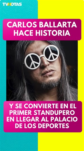 Carlos Ballarta hace historia y se convierte en el primer standupero en llegar al Palacio de los Deportes con Naco Ladino, este 5 de septiembre. El comediante habla de crecer sin perder la voz, de los límites del humor y del momento que vive el stand up mexicano actualmente. El show no solo busca risas, sino también abrir camino para las nuevas generaciones. 📹: Estefanía Ramírez | TVNotas
