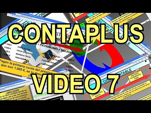 07 Contaplus. Cierre contable del ejercicio