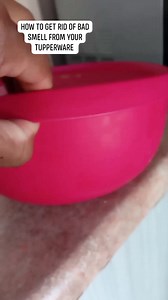 Almost everyone one of you uses Tupperware, and sometimes it can have a foul smell,this is the best way to remove any bad smell from your Tupperware #fypviralシ #tupperware #cleaningmotivation #hacks #homecontent | All things home with Mercy