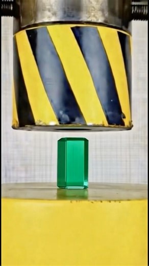 Emerald vs machine crusher 😱😱