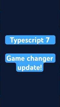 TypeScript 7.0 is officially here and it's massive! 🚀 #coding #systemdesign #typescript