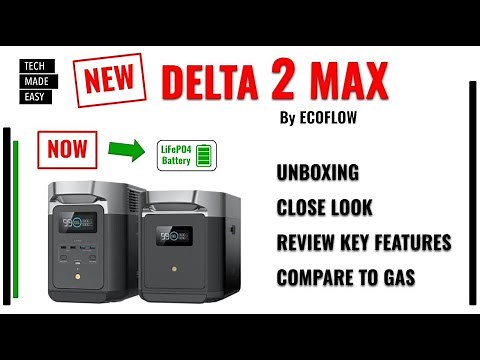 NEW DELTA 2 MAX BY ECOFLOW Delta Max 2