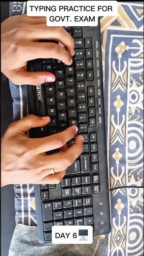 Day 6 – Typing Practice for Govt Exams | Typing Master Pro