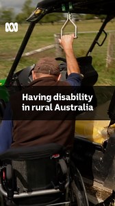 When Glen Clarke lost the use of his legs after a car accident he never thought he'd work on the farm again. But, with modifications to farm equipment and improvements in technology he is able to meaningfully contribute. 🤝🚜 ​ People with disability living outside Australian cities struggle with services and visibility. ​ ​ Glen's daughter Josie Clarke, started an online community to share their stories with a larger audience and highlights the contribution people with disability can make in th