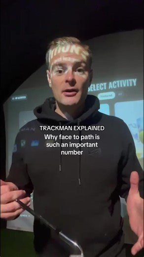 We’re back with another video in our Trackman Explained series. This is all about the face to path number and why it’s important to your game. #indoorgolf #londonlife🇬🇧 #trackman #golftok #golfcontent