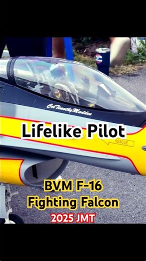 Lifelike Pilot - BVM F-16 Fighting Falcon #rcjet #f16 #f16fightingfalcon #rcwarbird #warbird