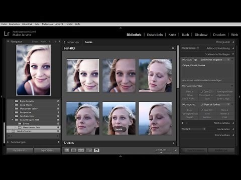Die neue Gesichtserkennung in Lightroom | Adobe Photoshop Lightroom 6 und CC – Das Training