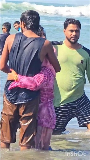 Sea beach swimming 🙏😍 #shortvideo #viralvideo #shortsfeed